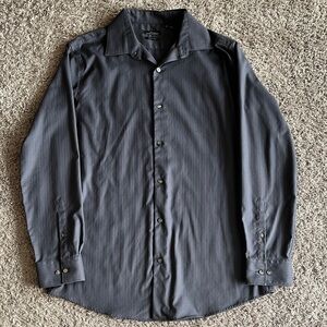 Marc Anthony Charcoal Button-Up Shirt